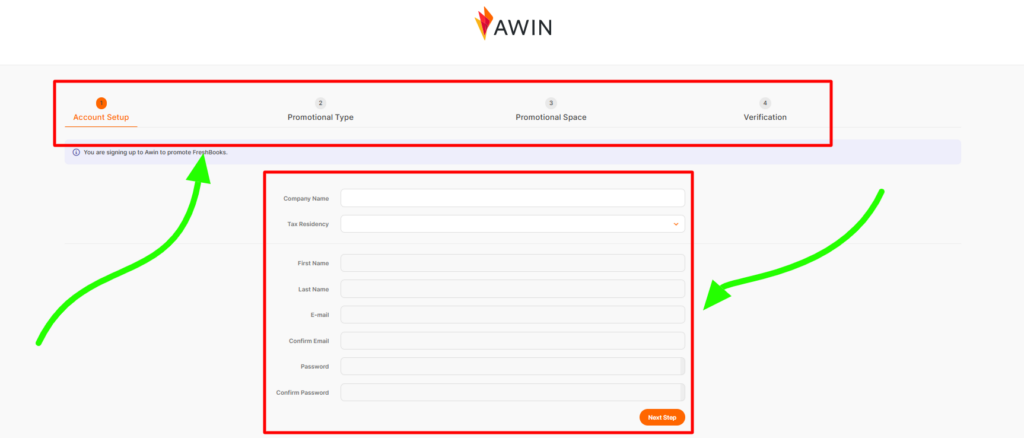freshbooks-sign-up-page